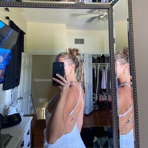 Stylish White Strappy Top